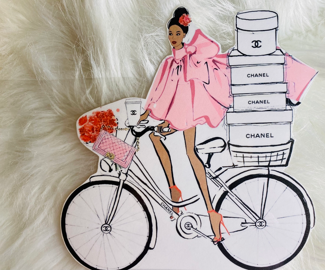 Just A Girl and Her Bike