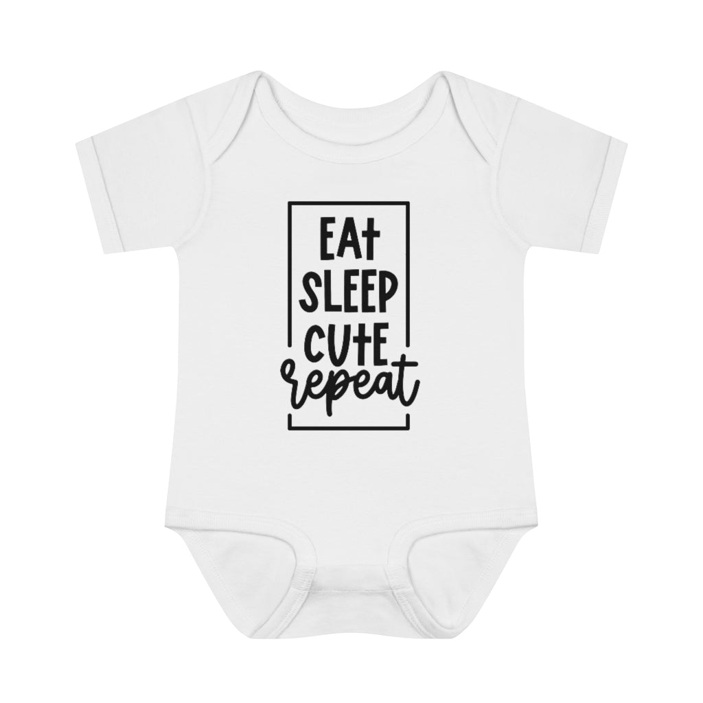 Eat Sleep Cute Repeat Onesie