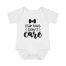 Load image into Gallery viewer, Crib Hair Don&#39;t Care Onesie
