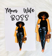 Load image into Gallery viewer, Mom Wife BOSS
